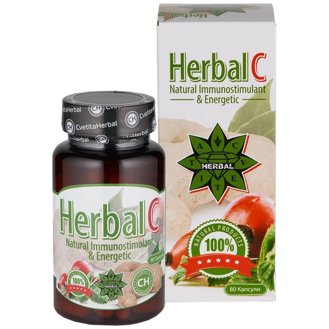 Herbal C - 80 капсули  Cvetita Herbal - Nutra Best Bulgaria