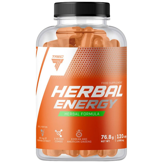 Herbal Energy - 120 капсули  Trec Nutrition - Nutra Best Bulgaria