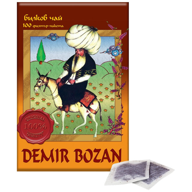 Herbal Tea For Weight Loss DEMIR BOZAN - 150 грама  Bioherba - Nutra Best Bulgaria