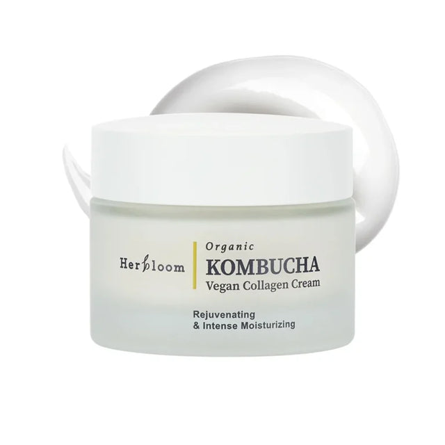 Herbloom - Organic Kombucha Vegan Collagen Cream, 50ml  Herbloom - Nutra Best Bulgaria