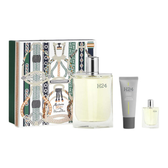 Hermes - H24 Gift set EDT 100 ml, miniature EDT 5 ml and moisturizing face cream 20 ml - 100ml  HERMÈS - Nutra Best Bulgaria