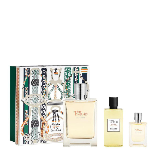 Hermes - Terre d´Hermes Eau Givre Gift set EDP 100 ml, shower gel 80 ml and miniature EDP 12,5 ml - 100ml  HERMÈS - Nutra Best Bulgaria