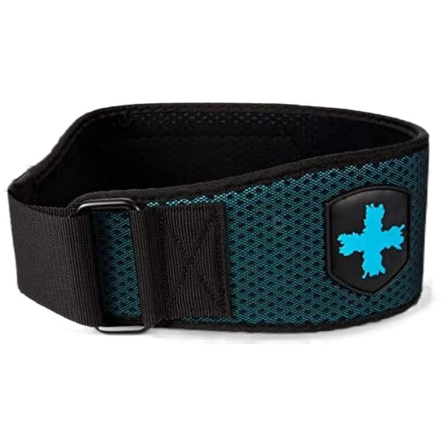 Дамски тренировъчен колан / Hex Core Belt 12 cm - Blue - 12 cm  Harbinger - Nutra Best Bulgaria