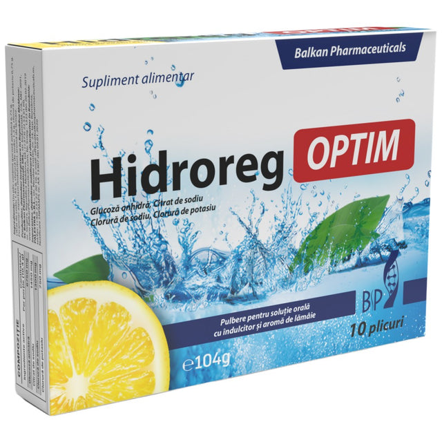 Hidroreg OPTIM - 10 x 10.4 грама  Balkan Pharmaceuticals - Nutra Best Bulgaria