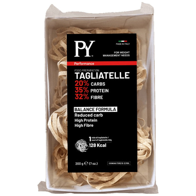 High Protein 35% - Reduced Carb | Tagliatelle 200 грама  PastaYoung - Nutra Best Bulgaria