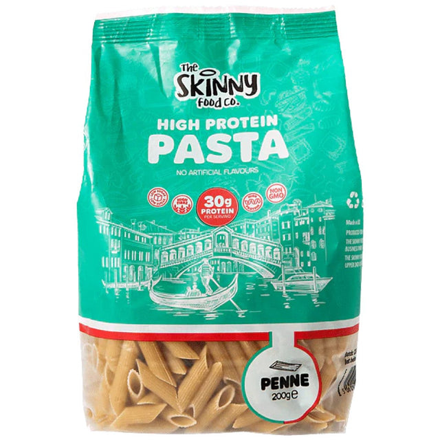 High Protein Skinny Penne Pasta - 200 грама  Skinny Food Co - Nutra Best Bulgaria