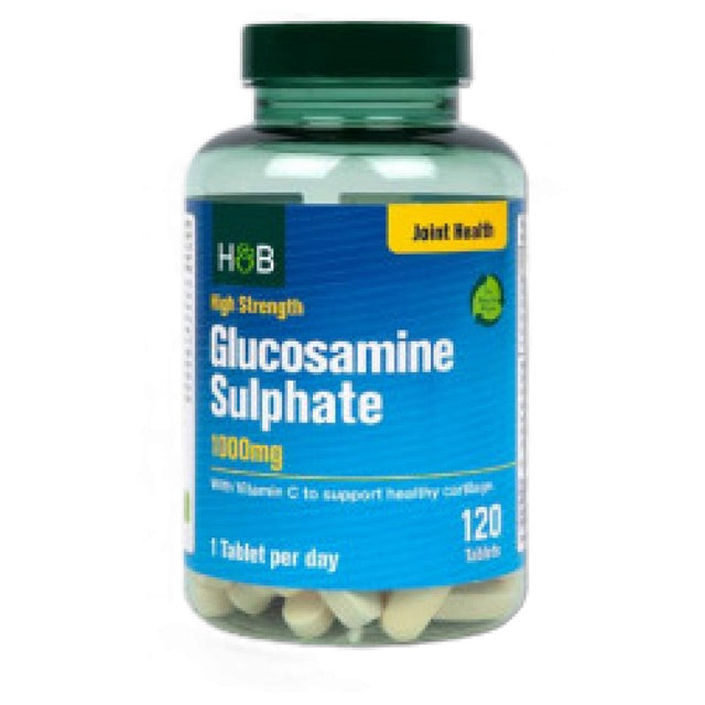 High Strength Glucosamine Sulphate 1000 mg - 120 Таблетки  Holland & Barrett - Nutra Best Bulgaria