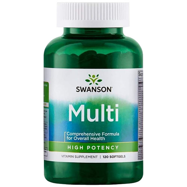 Highly Effective Multi Softgel Capsules 120 Гел капсули  Swanson - Nutra Best Bulgaria