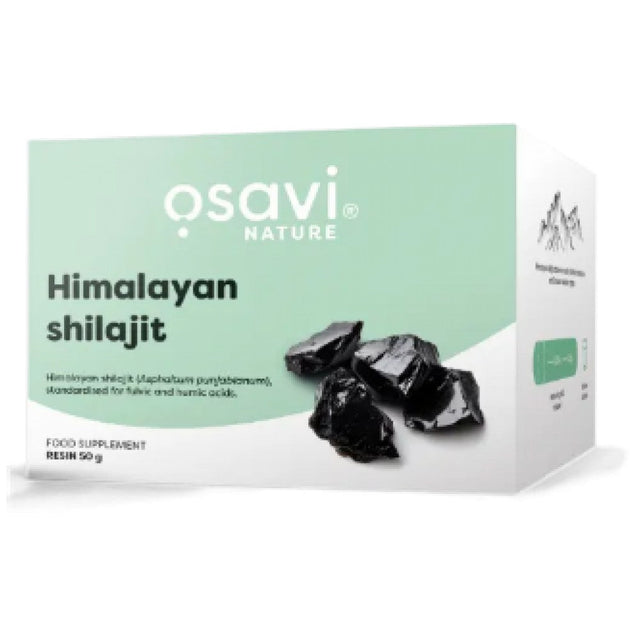 Himalayan Shilajit 500 mg | with 40-60% Fulvic Acid - 50 грама  Osavi - Nutra Best Bulgaria