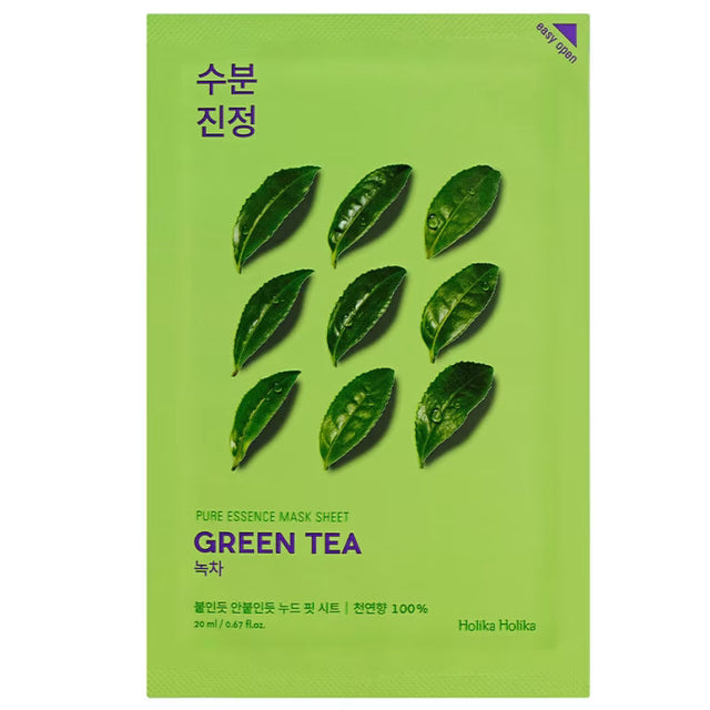 Holika Holika – Pure Essence Mask Sheet, Green Tea, 23ml  Holika Holika - Nutra Best Bulgaria