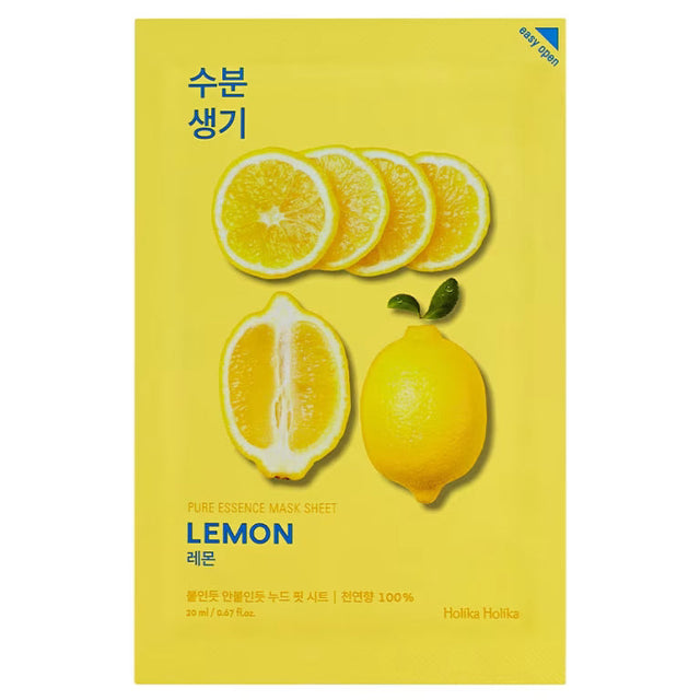 Holika Holika – Pure Essence Mask Sheet, Lemon, 23ml  Holika Holika - Nutra Best Bulgaria