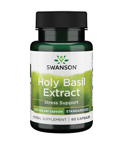 Holy Basil Extract (Tulsi) 400 mg - 60 капсули  Swanson - Nutra Best Bulgaria