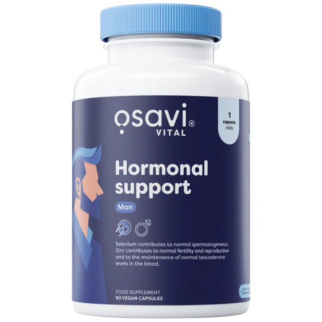 Hormonal Support Man - 90 капсули  Osavi - Nutra Best Bulgaria