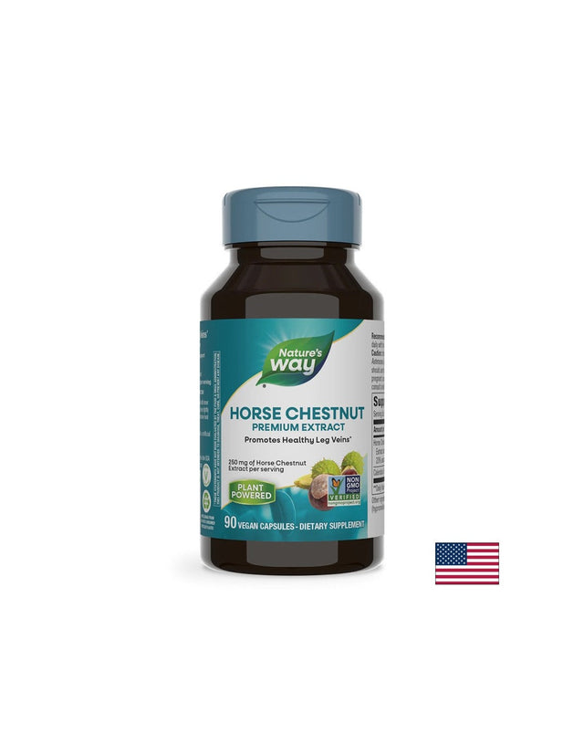Horse Chestnut 350 mg - 90 капсули  Nature’s Way - Nutra Best Bulgaria