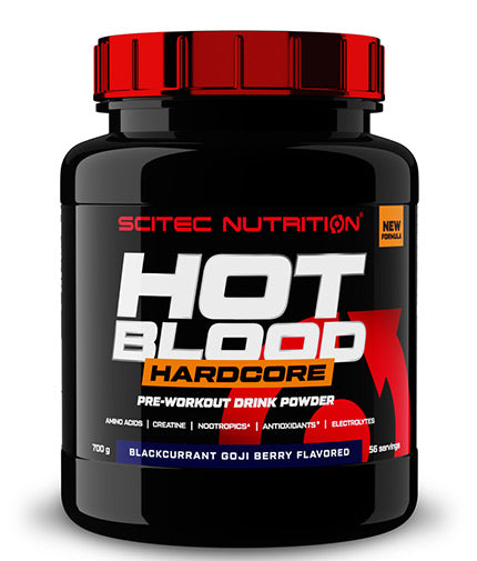 Hot Blood Hardcore 0.700 kg  SCITEC - Nutra Best Bulgaria