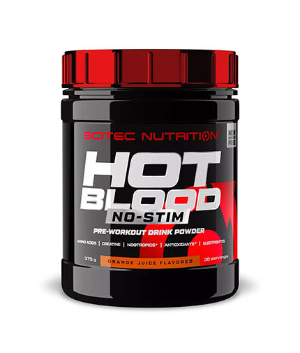 Hot Blood No-Stim 0.375 kg  SCITEC - Nutra Best Bulgaria