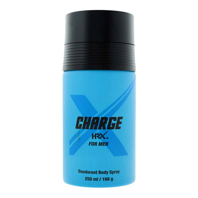 Hrx, Charge, Deodorant Spray, For Men, 250 ml  Hrx - Nutra Best Bulgaria