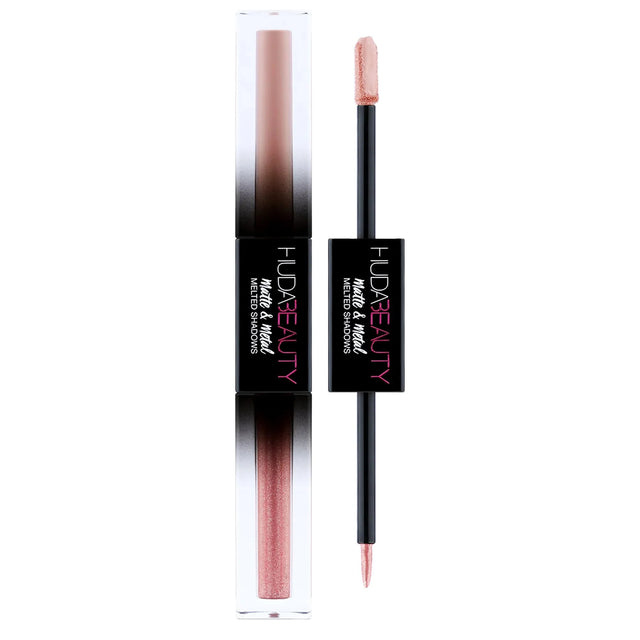 Huda Beauty, Matte & Metal, Liquid Eyeshadow, Cinnamon Toast, 4 ml  Huda Beauty - Nutra Best Bulgaria