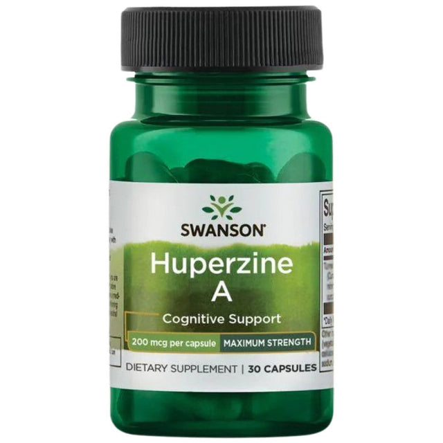 Huperzine A 200 mcg - 30 капсули  Swanson - Nutra Best Bulgaria
