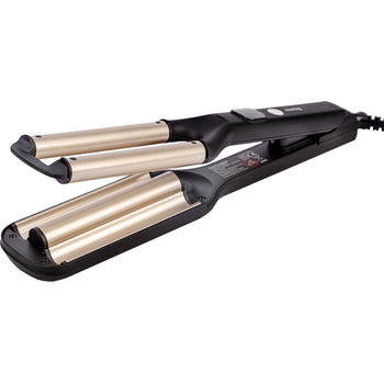 Huslog  - BE-570134 - triple barrel hair waver with display  Huslog - Nutra Best Bulgaria