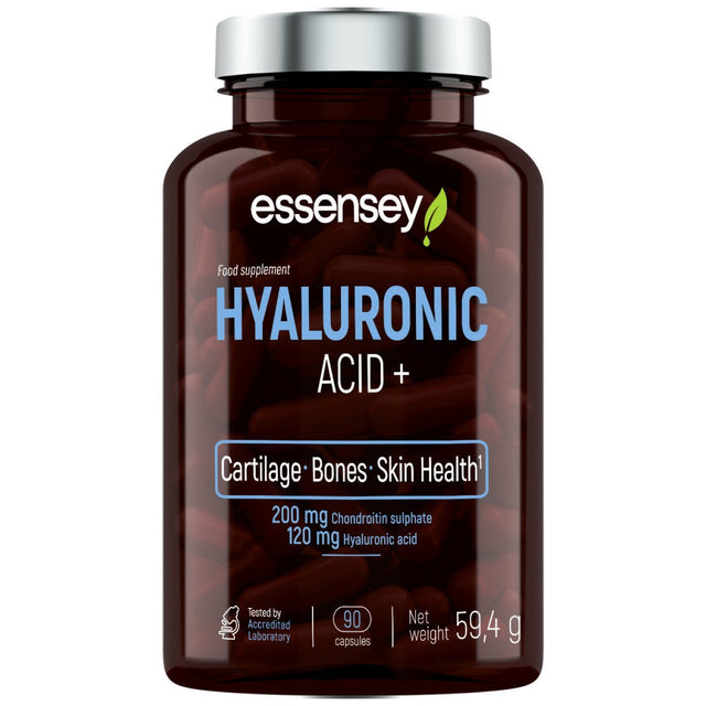 Hyaluronic Acid+ 120 mg - 90 капсули  ESSENSEY - Nutra Best Bulgaria