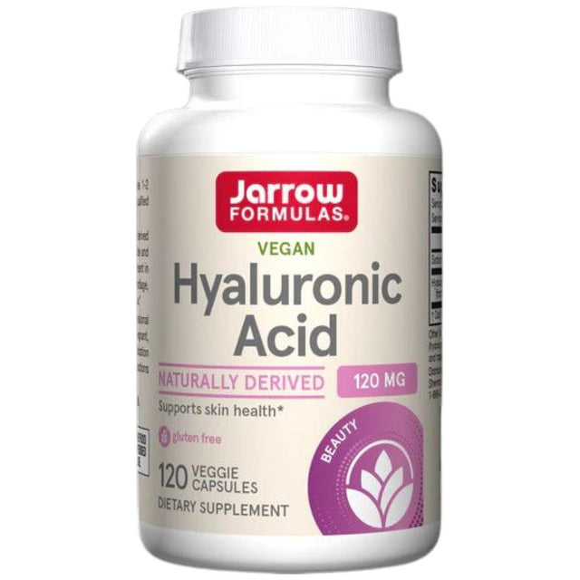 Hyaluronic Acid 50 mg - 120 капсули  Jarrow Formulas - Nutra Best Bulgaria