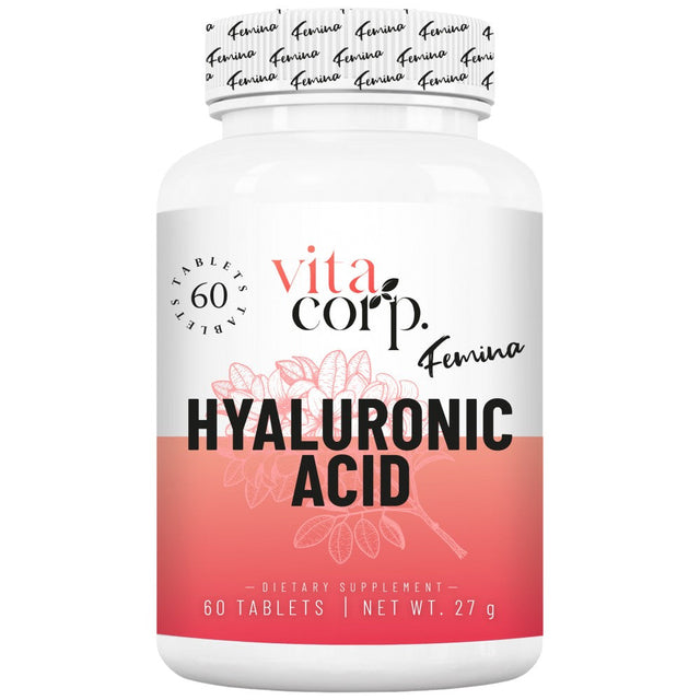 Hyaluronic Acid 50 mg - 60 Таблетки  VitaCorp - Nutra Best Bulgaria