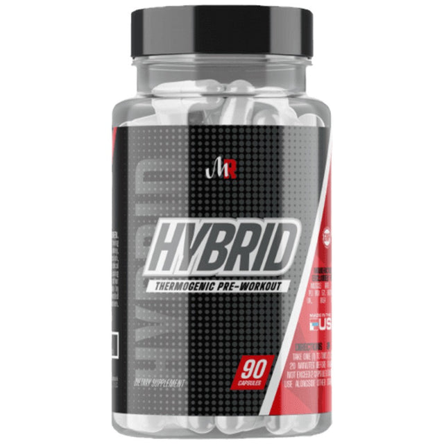 Hybrid | Thermogenic Pre-Workout - 60 капсули  Muscle Rage - Nutra Best Bulgaria