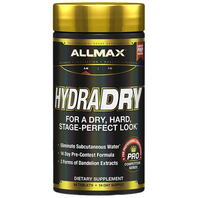 Hydradry / Pre-Contest Water Removal System - 84 Таблетки  AllMax Nutrition - Nutra Best Bulgaria