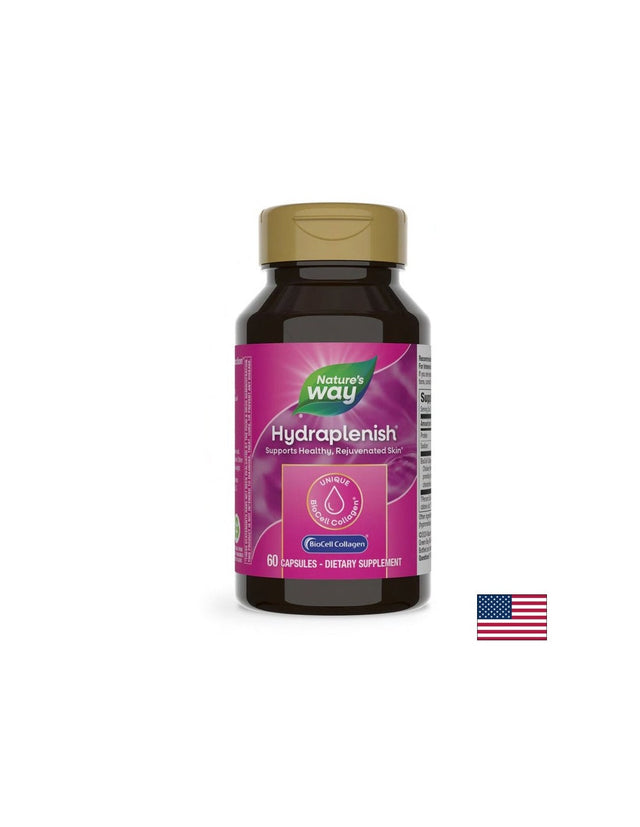 Hydraplenish 500 mg - 60 капсули  Nature’s Way - Nutra Best Bulgaria