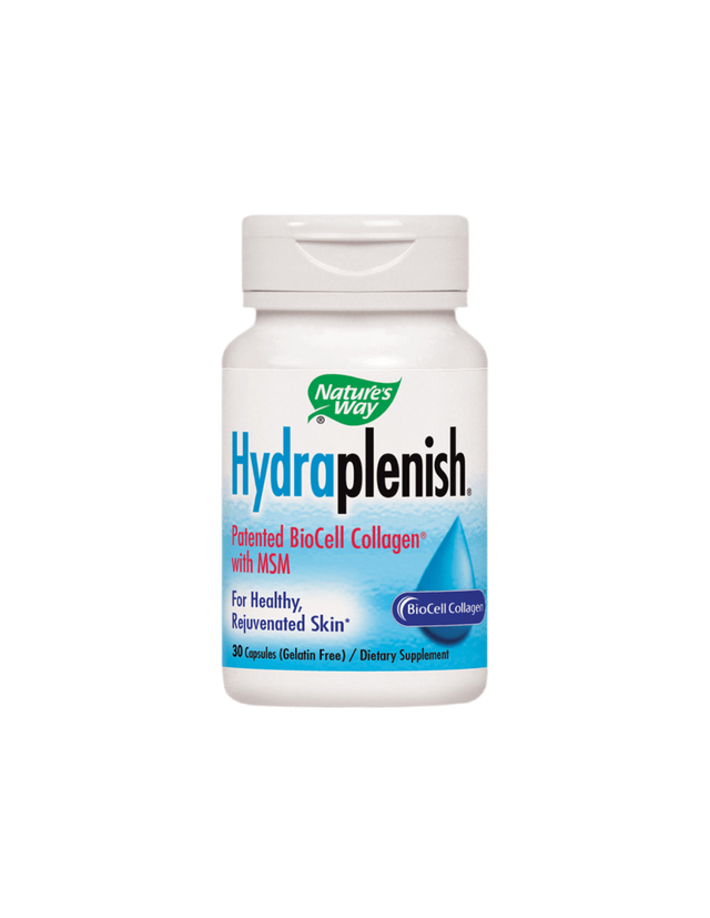 Колаген с хиалуронова киселина и МСМ Hydraplenish® - Красива кожа и здрави стави, 750 mg, 30 капсули Nature’s Way  Nature’s Way - Nutra Best Bulgaria
