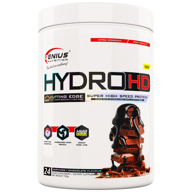 Hydro-HD 700 грама  Genius Nutrition - Nutra Best Bulgaria