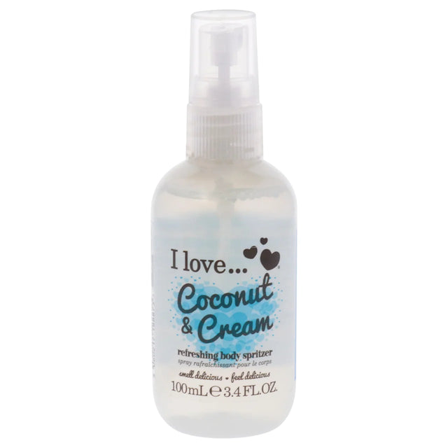 I Love, Coconut & Cream, Scented Spray, For Women, 100 ml  I Love - Nutra Best Bulgaria