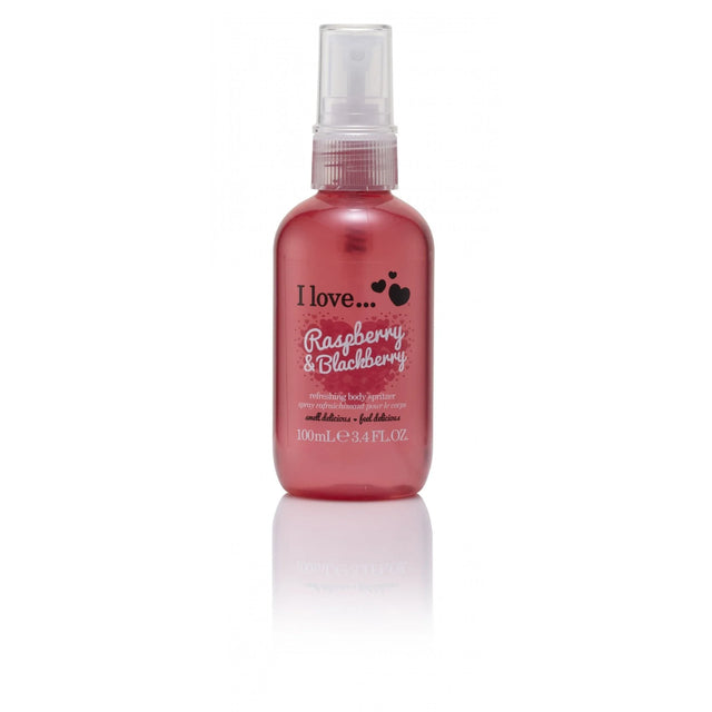 I Love, Raspberry & Blackberry, Scented Spray, For Women, 100 ml  I Love - Nutra Best Bulgaria