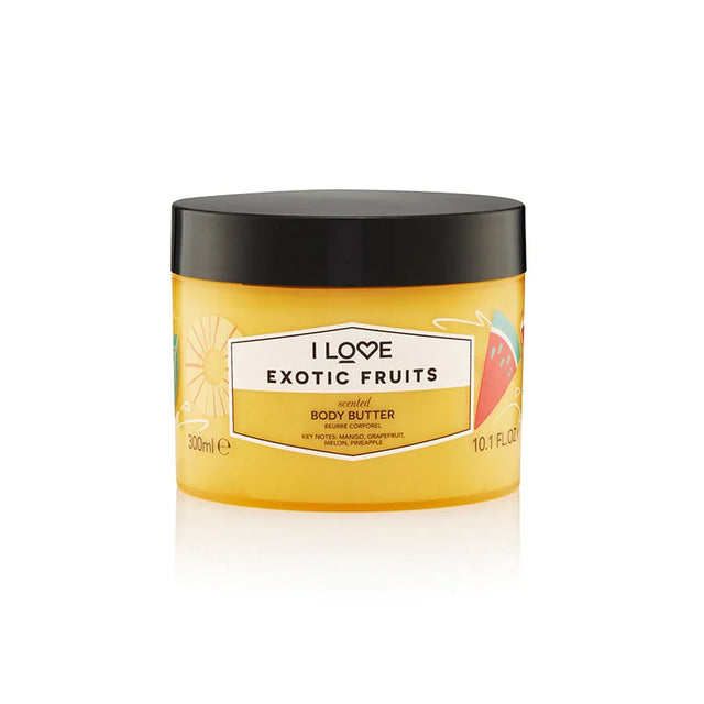 I Love, Signature Collection, Vegan, Hydrating, Exotic Fruits, Body Butter, 330 ml  I Love - Nutra Best Bulgaria