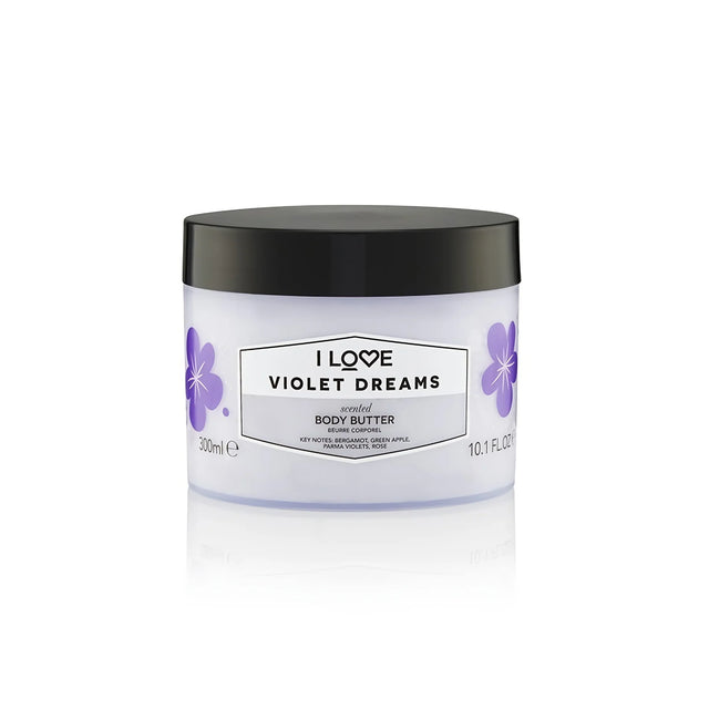 I Love, Signature Collection, Vegan, Hydrating, Violet Dreams, Body Butter, 330 ml  I Love - Nutra Best Bulgaria