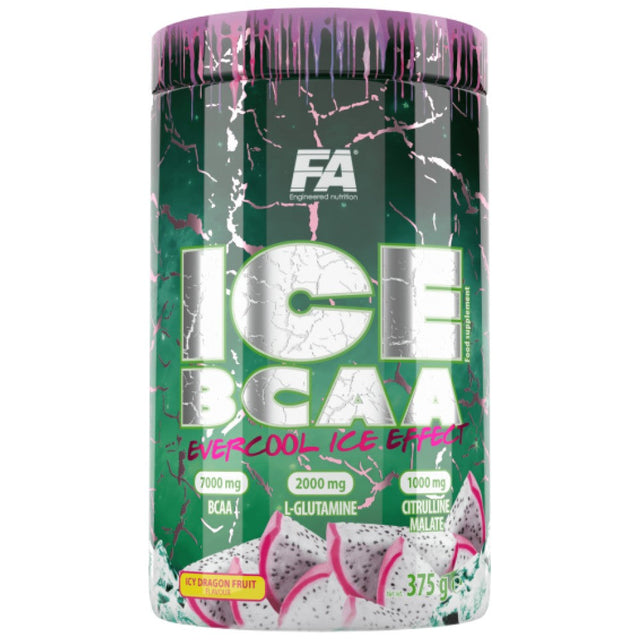 ICE BCAA | with L-Glutamine & L-Citrulline - 375 грама  FA Nutrition - Nutra Best Bulgaria
