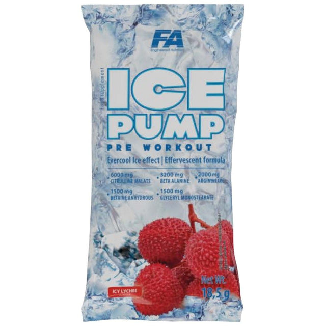ICE Pump / Evercool Pre-Workout - 18.5 грама  FA Nutrition - Nutra Best Bulgaria