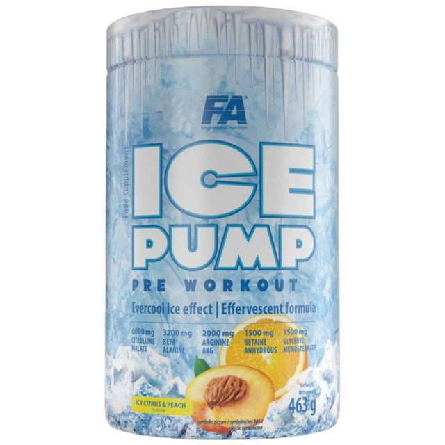 ICE Pump / Evercool Pre-Workout - 463 грама  FA Nutrition - Nutra Best Bulgaria