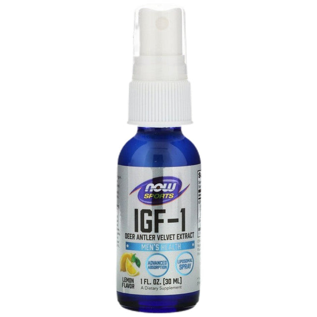 IGF-1 Liposomal Spray - 30 мл  NOW Foods - Nutra Best Bulgaria