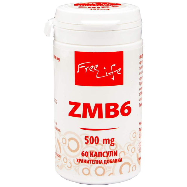 ZMB6 500 mg - 60 капсули - Nutra Best Bulgaria