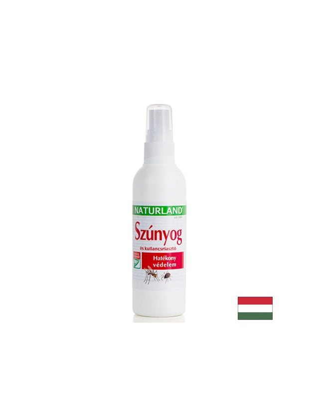 Спрей против комари и кърлежи – Дълготрайна защита с IR3535, 100 ml  Naturland - Nutra Best Bulgaria