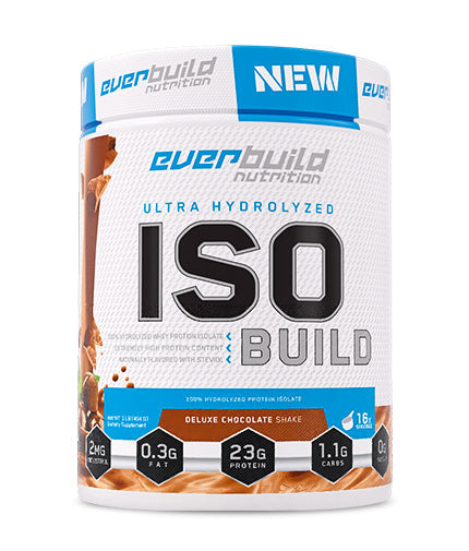 ISO BUILD Protein Isolate - 0.454 KG  EVERBUILD - Nutra Best Bulgaria
