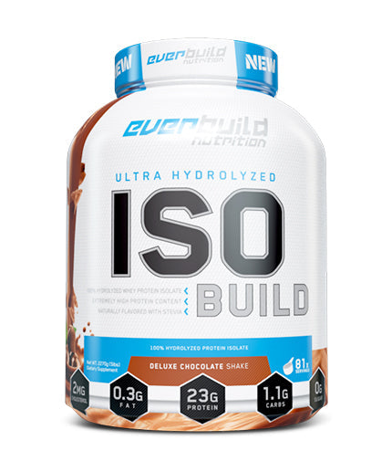 ISO BUILD Protein Isolate - 2.27 KG  EVERBUILD - Nutra Best Bulgaria