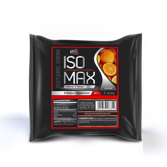ISO MAX - Orange - Доза - 20 Г  Pure Nutrition - Nutra Best Bulgaria