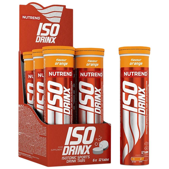 ISODrinx Tablets - 6 x 12 Таблетки  Nutrend - Nutra Best Bulgaria