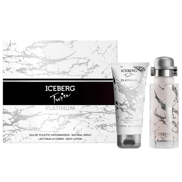 Iceberg Twice Platinum EDT 125 ml + SG 100 ml D  Iceberg - Nutra Best Bulgaria