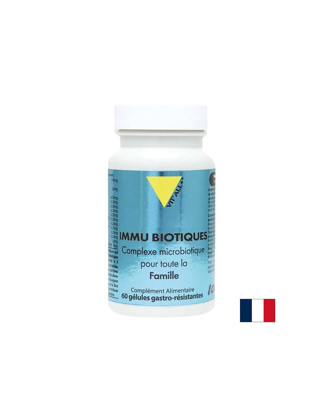 Имунитет Формула- Immu Biotiques, 60 стомашно-устойчиви капсули  Vit'all Plus - Nutra Best Bulgaria