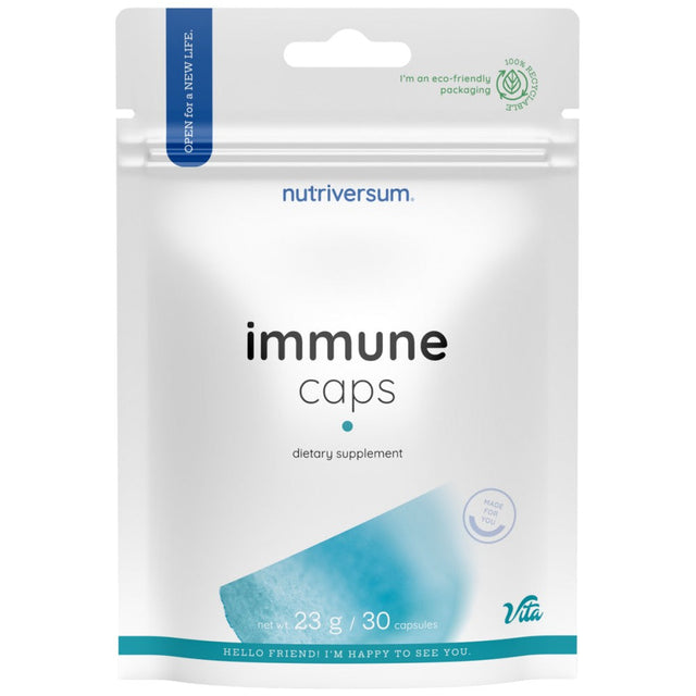 Immune Caps - 30 капсули  Nutriversum - Nutra Best Bulgaria