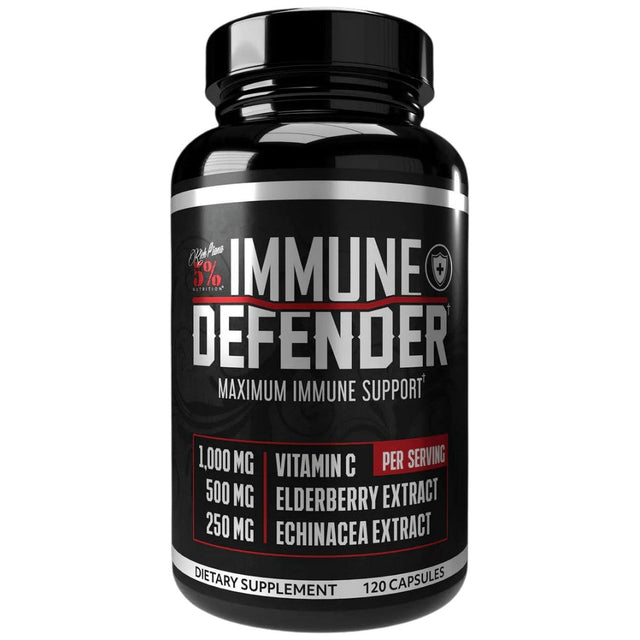 Immune Defender | Maximum Immune Support 120 капсули  Rich Piana 5% Nutrition - Nutra Best Bulgaria